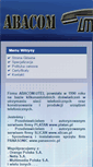 Mobile Screenshot of abacom.pl